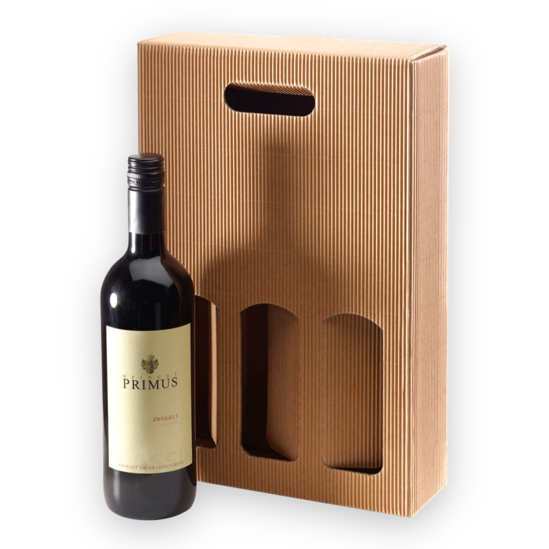 Подаръчна кутия за вино-3 бутилки
